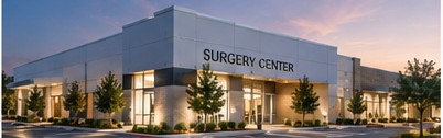Illustrative outpatient medical building exterior